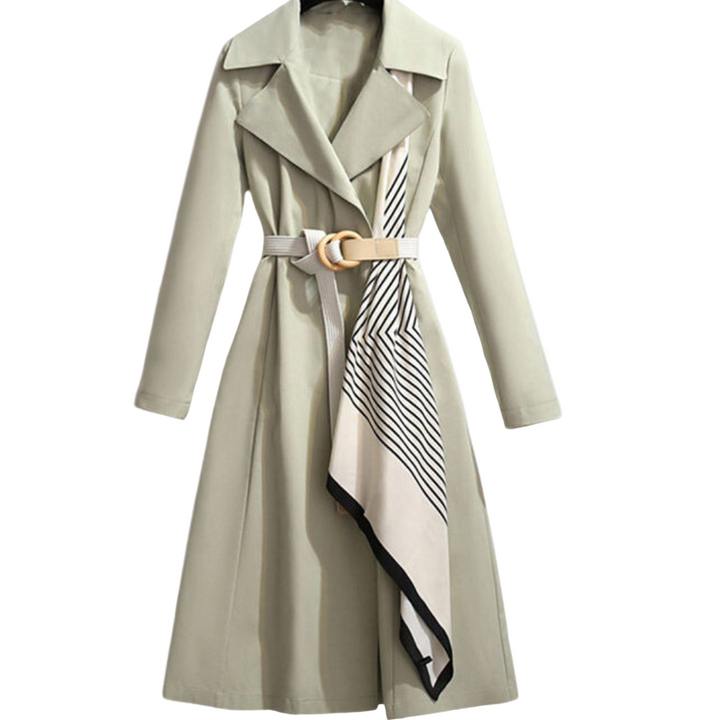Womens Coat with Wide Lapels